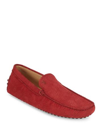 Tod Inchess Textured Leather Moccasins