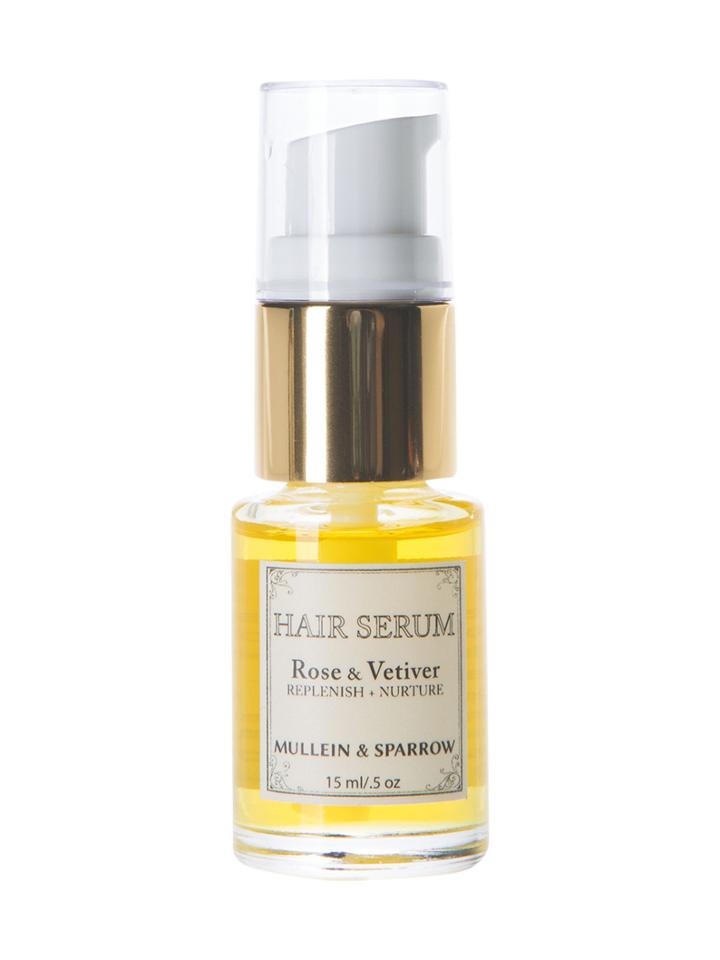 Mullein & Sparrow Hair Serum Rose & Vetiver (0.5 Oz)