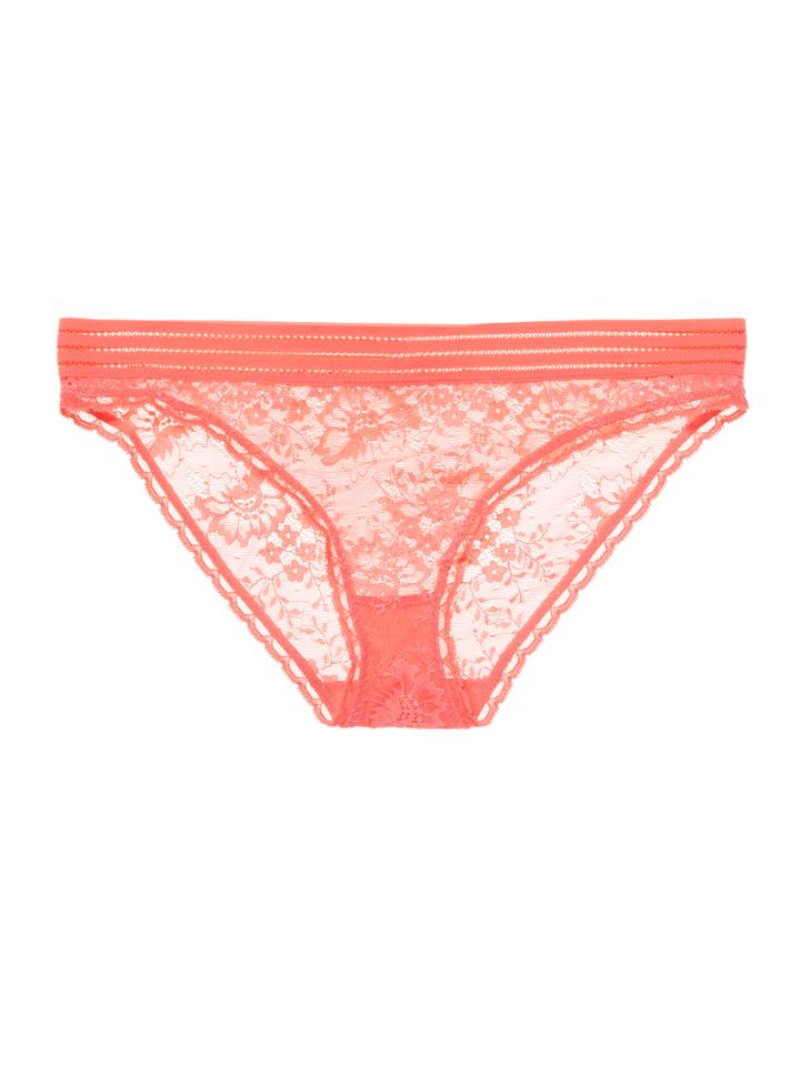 Stella Mccartney Lingerie Smooth Lace Bikini Bottom