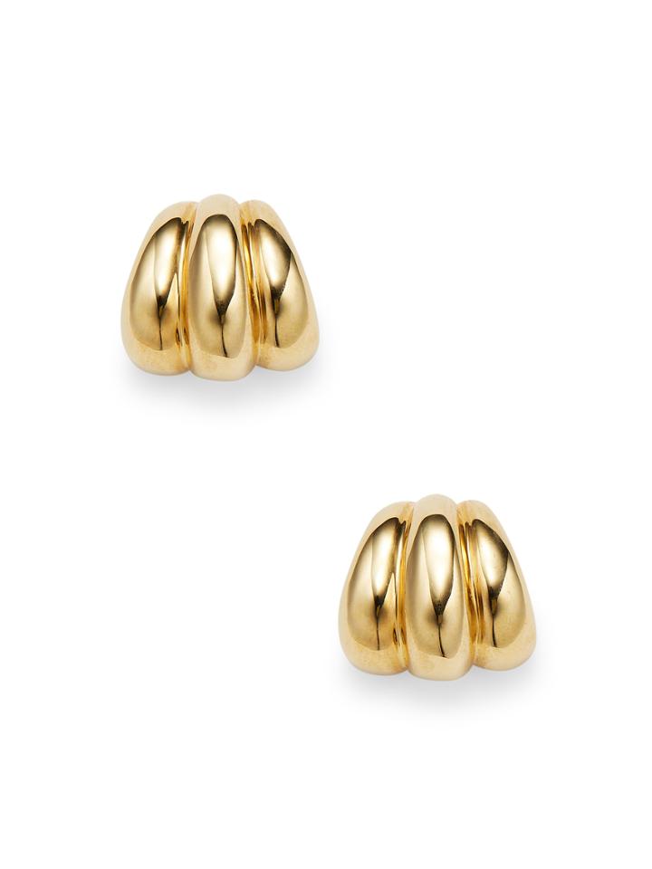 Roberto Coin 18k Yellow Gold Shrimp Earrings