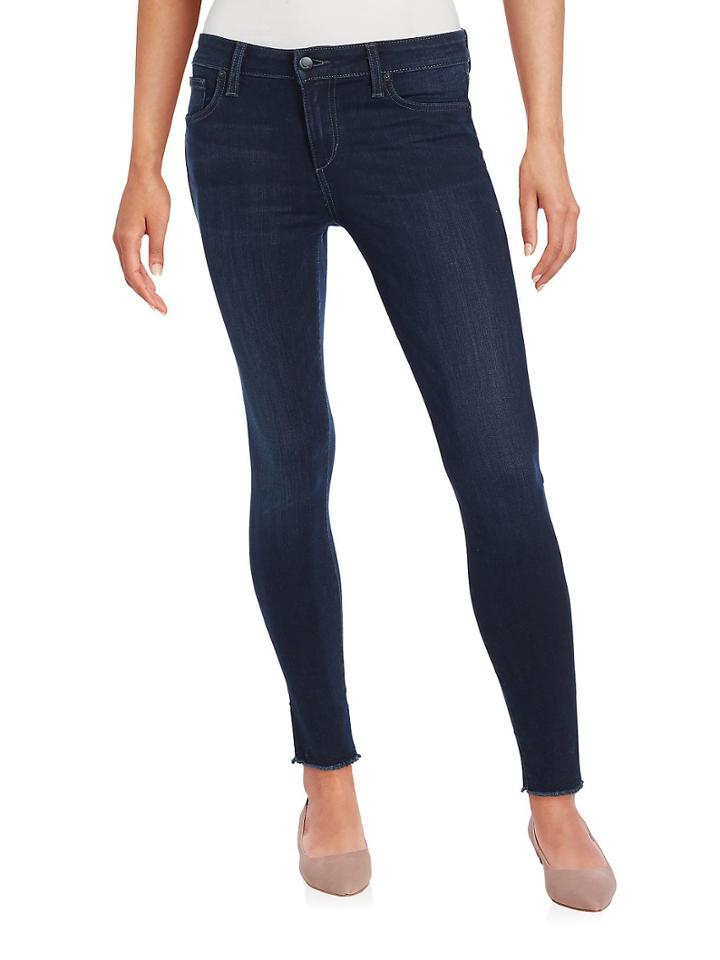 Joe Inchess Skinny Unfinished Jeans