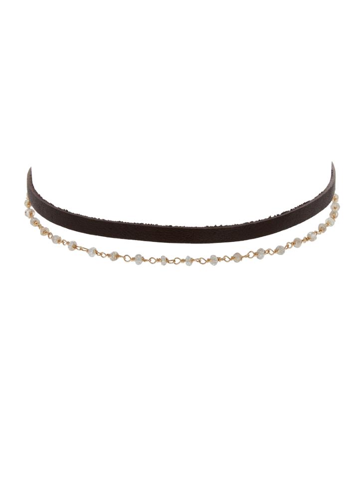 Taylor Kenney Jewelry Delicate Choker Necklace