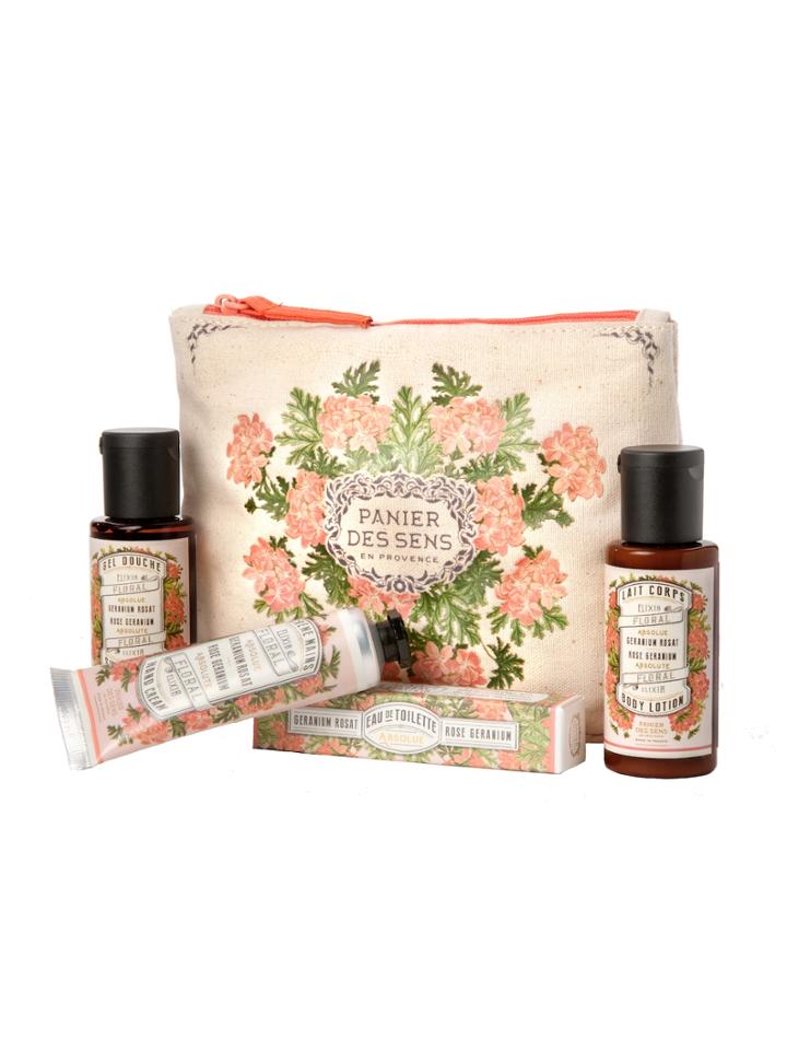 Panier Des Sens Rose Geranium Travel Pouch