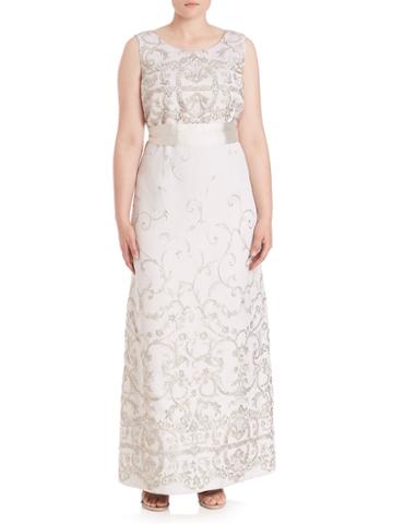 Max Mara Elegante Diacono Sleeveless Gown