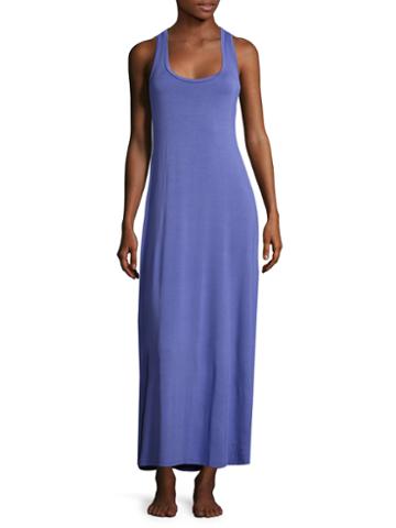 Fleur't Intimates Lace Back Maxi Gown