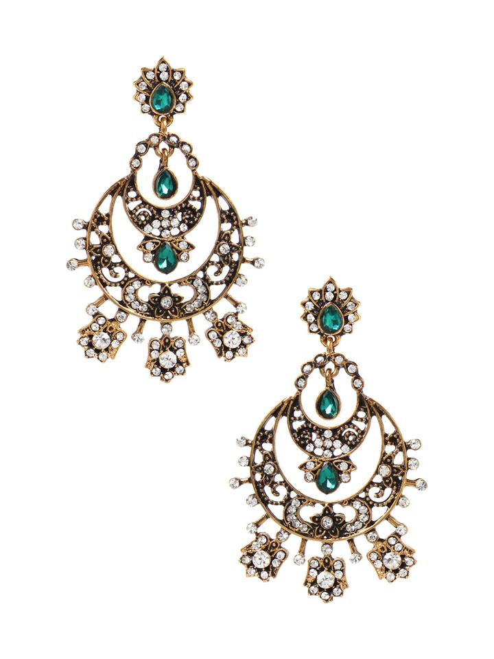 Amrita Singh Taara Crystal Drop Earrings