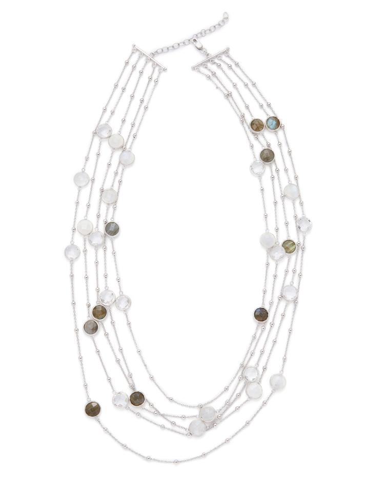Candela 5-strand Multi-stone Necklace