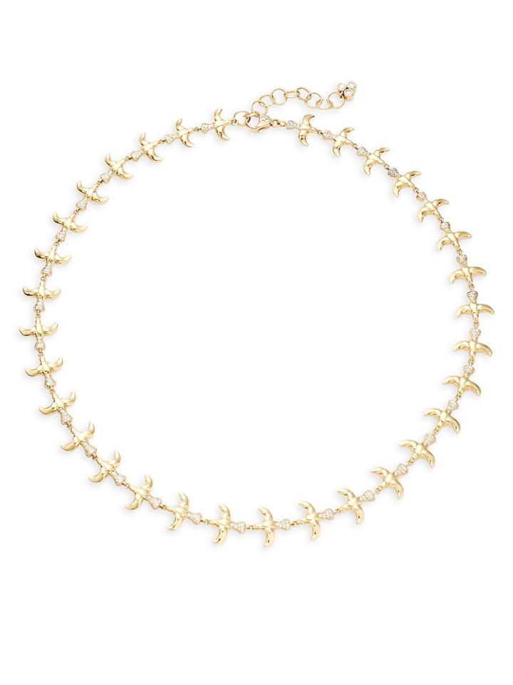 Temple St Clair Tol 18k Yellow Gold Volo Strand Necklace