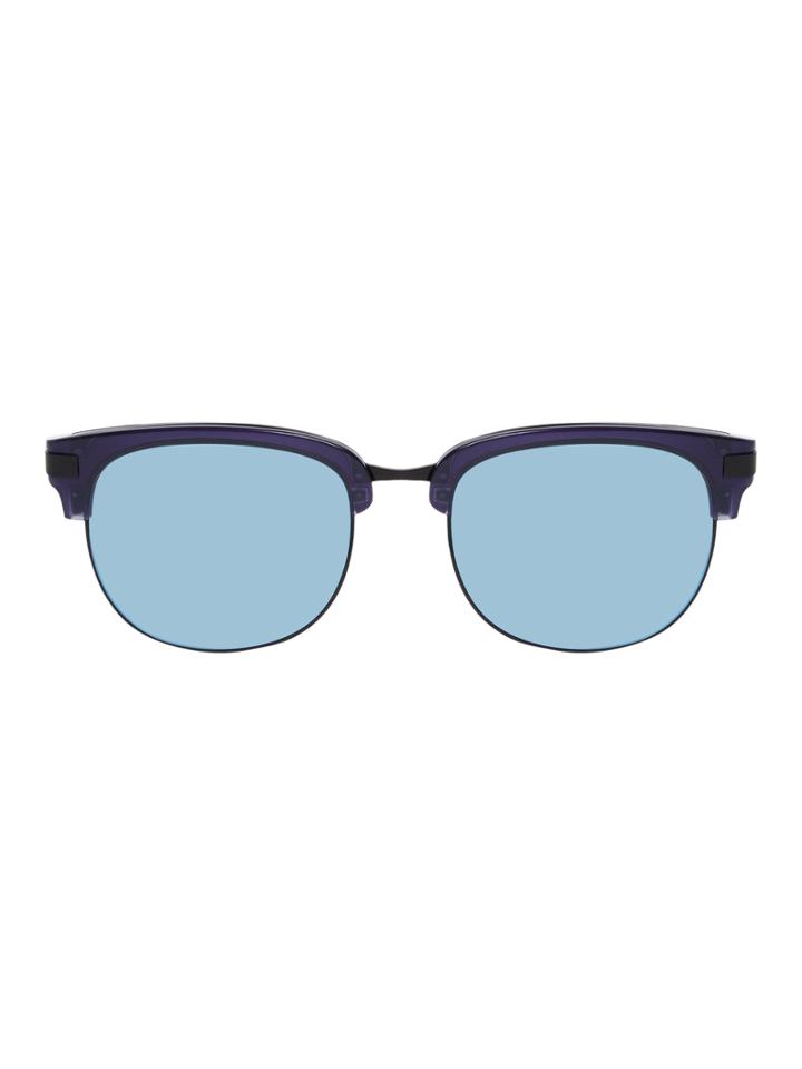 Kris Van Assche By Linda Farrow Gallery Mirror Lens Wayfarer Frame