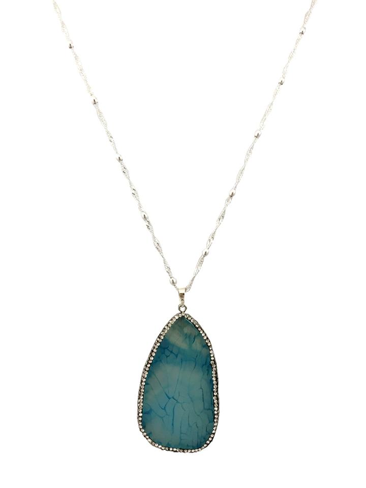 Katherine Karambelas Jewelry Kleo Geode Pendant Necklace