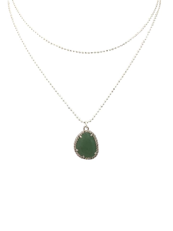 Katherine Karambelas Jewelry Melanie Gold & Labradorite Necklace