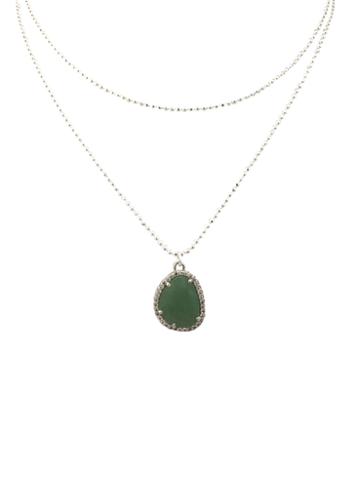Katherine Karambelas Jewelry Melanie Gold & Labradorite Necklace