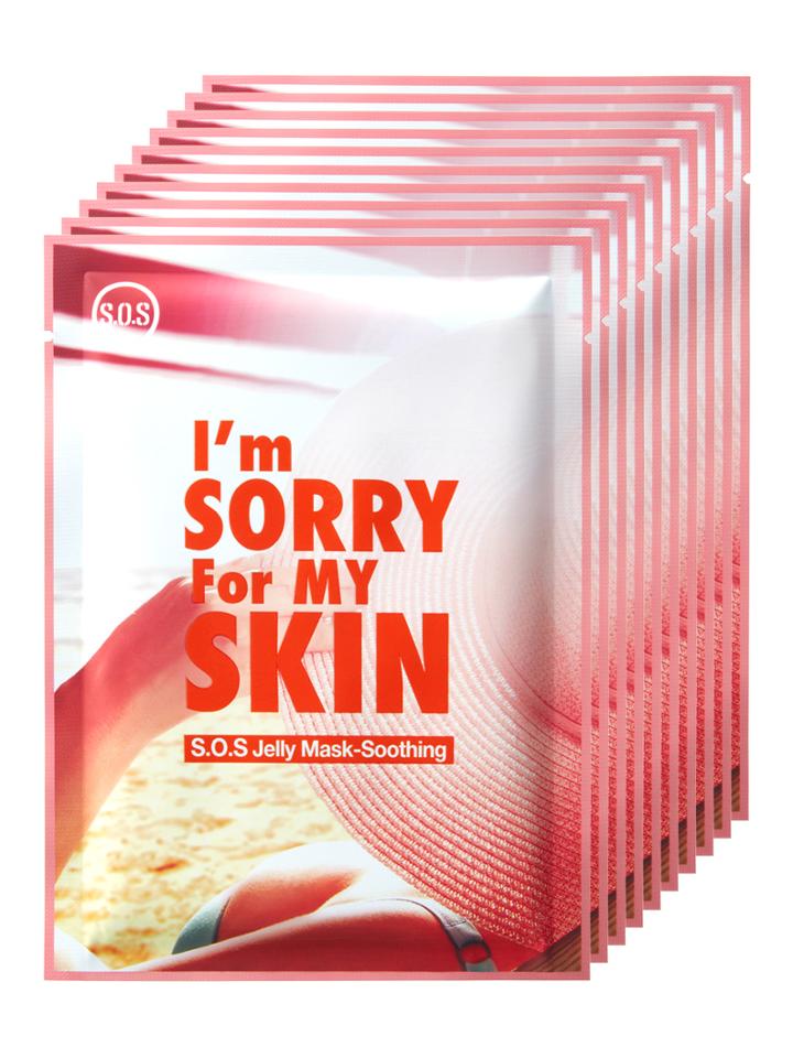 Ultru I'm Sorry For My Skin S.o.s Jelly Mask - Soothing (10 Pk) (33 Ml)