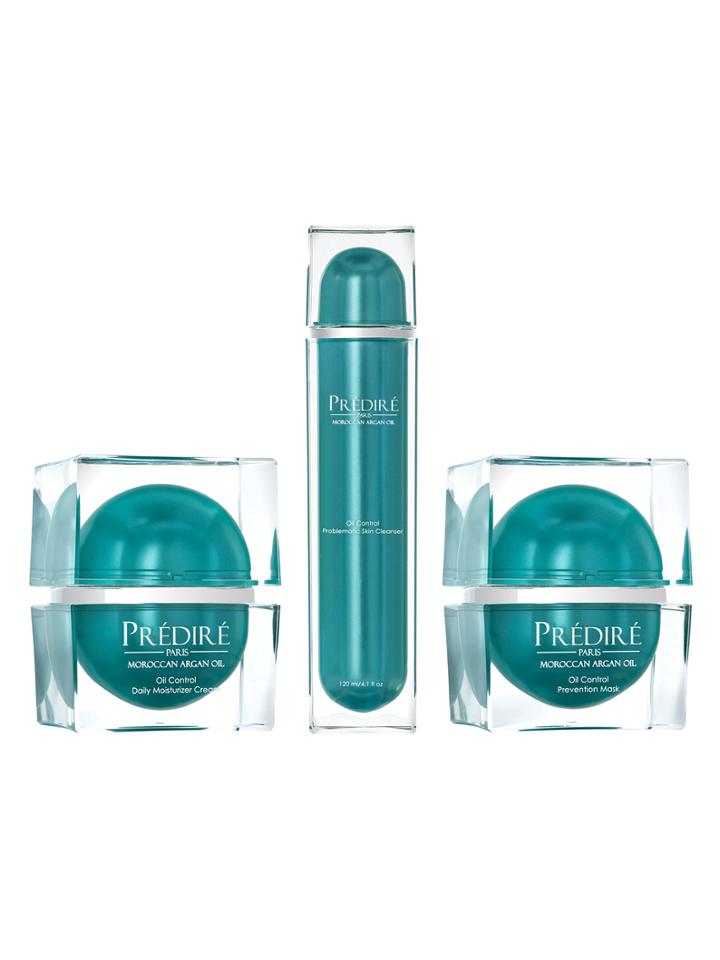 Predire Paris Luxury Skincare Oil Control Complete Collection (3 Pc)
