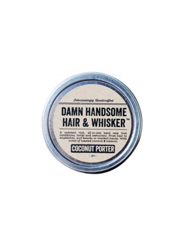 Damn Handsome Grooming Hair Wax: Coconut Porter (2 Oz)