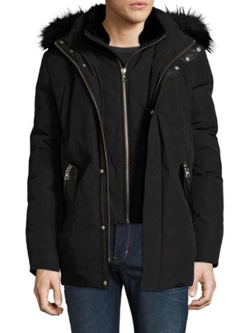 M Benisti Fur Hooded Parka