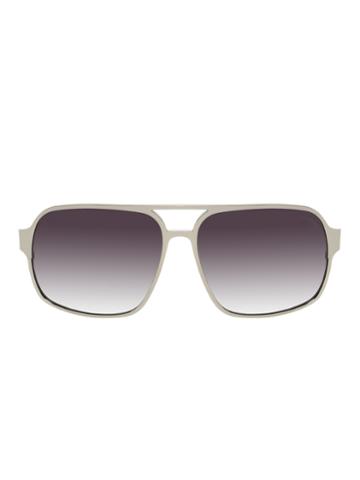 Kris Van Assche By Linda Farrow Gallery Square Aviator Frame