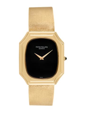 Patek Philippe Vintage Philippe Vintage Onyx Dial Watch, 37mm