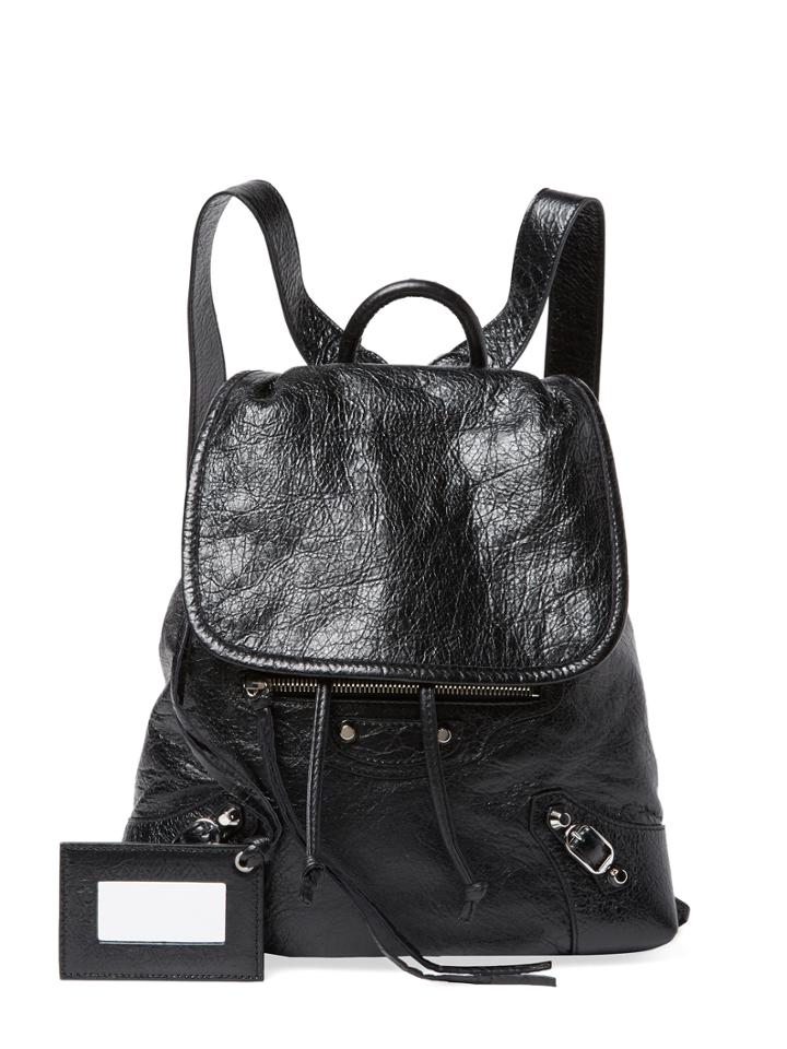 Balenciaga Small Leather Backpack