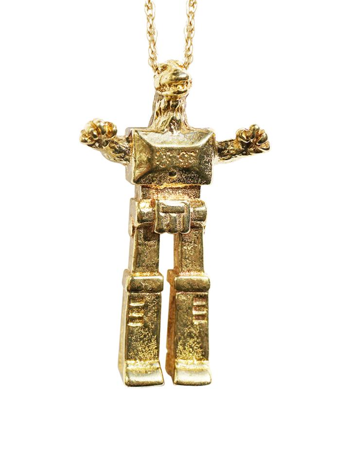 Verameat Godzilla Robot Pendant Necklace