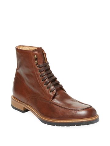 Mccarren & Sons Leather Apron-toe Boot