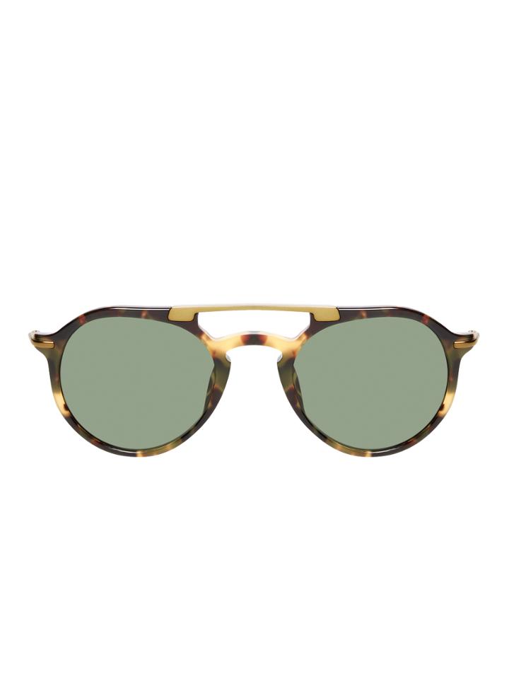 Dries Van Noten By Linda Farrow Gallery Acetate & Metal Modified Aviator Frame