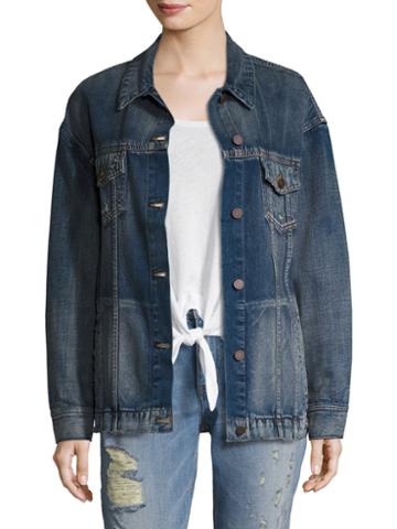 Eight Dreams Oversized Denim Jacket
