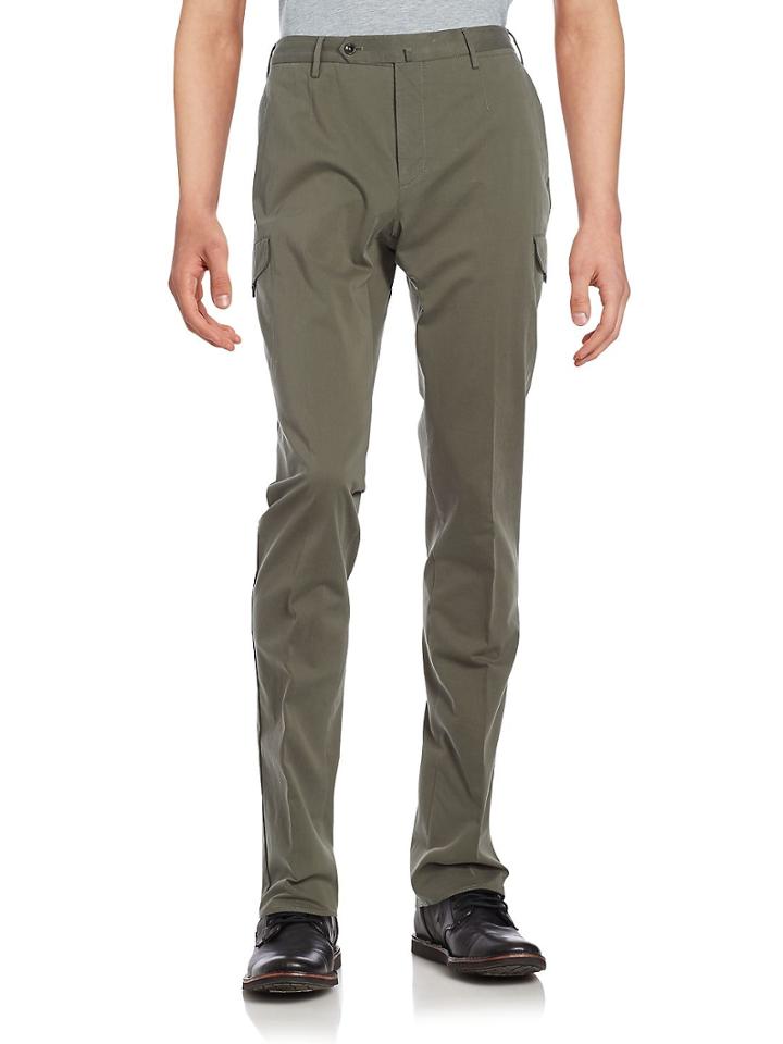 Slowear Solid Cargo Pants