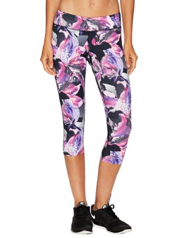 Rese activewear Natalie Floral Capri Leggings