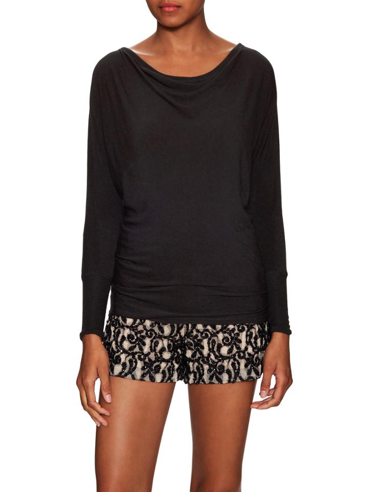 Alice + Olivia Boatneck Slouchy Top