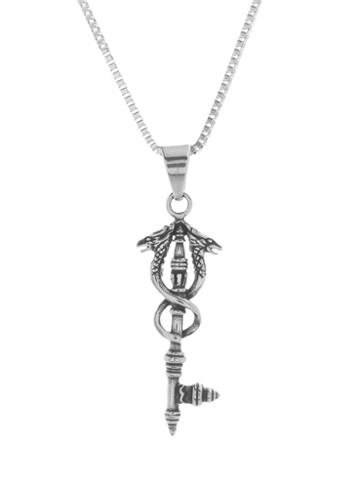 Creed 1913 Double Dragon Key Necklace