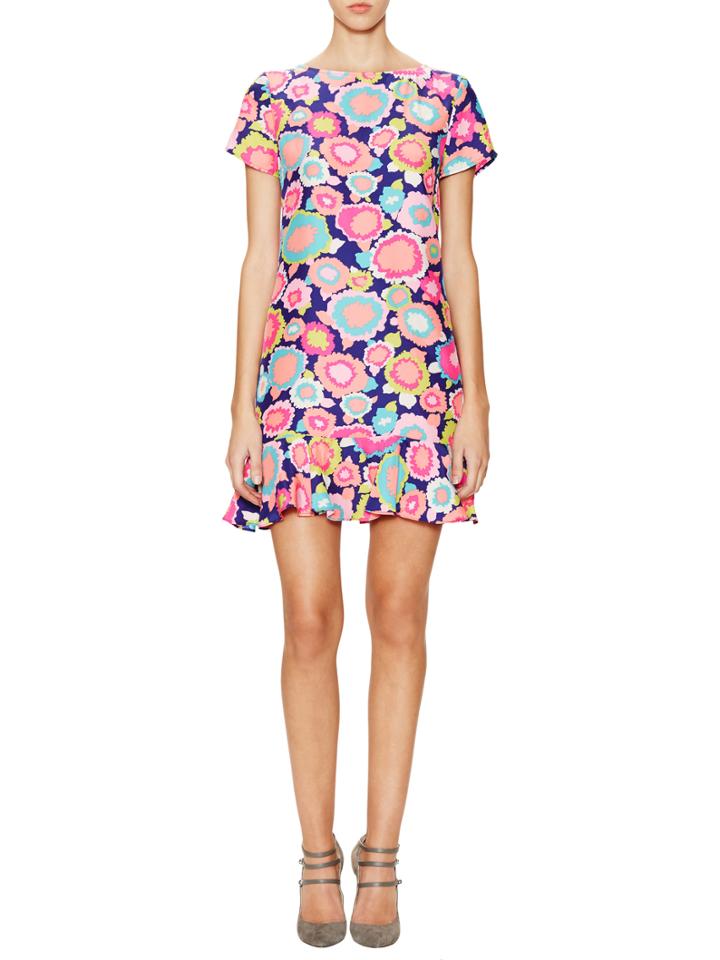 Alice & Trixie Tamara Silk Printed Swing Dress