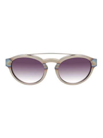 Kris Van Assche By Linda Farrow Gallery Keyhole Brow Bar Frame
