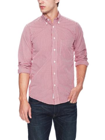 Gitman Bros. Check Button-down Oxford