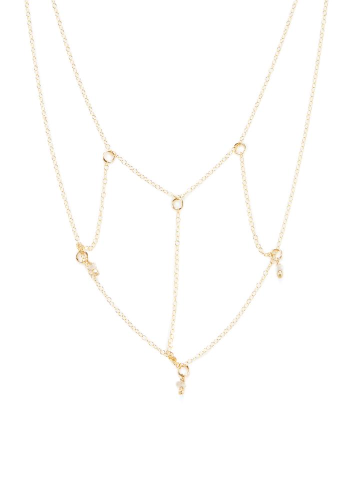 Taylor Kenney Jewelry Zircon Statement Necklace