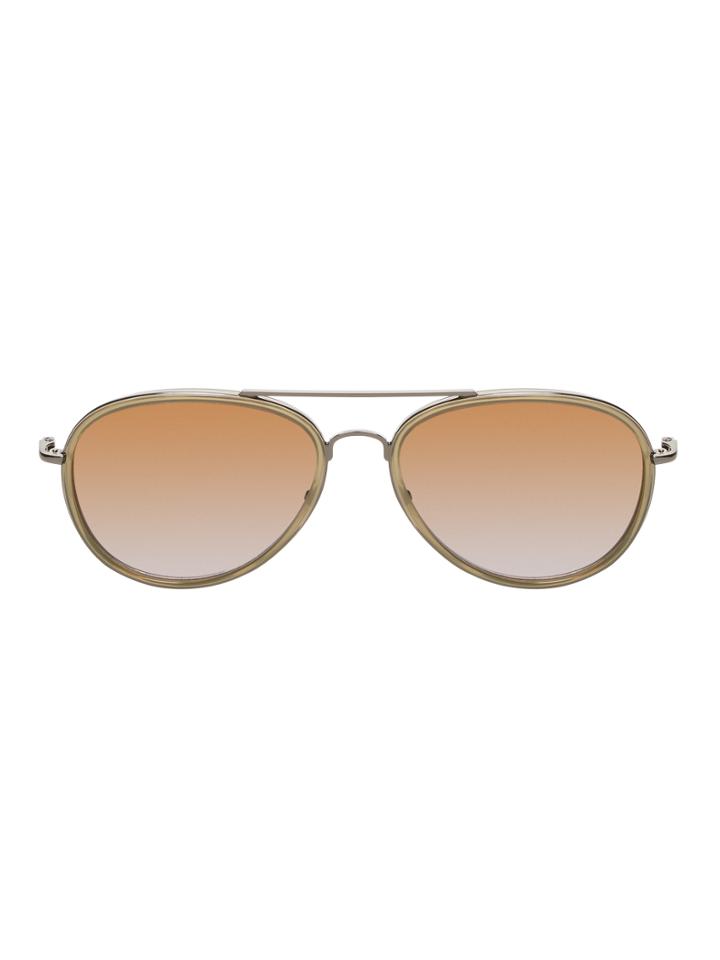 Dries Van Noten By Linda Farrow Gallery Gradient Lens Aviator Frame