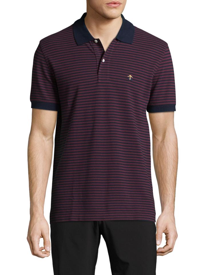 Brooks Brothers Feeder Cotton Striped Polo Shirt