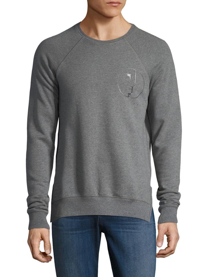 Den Im By Siki Im Printed Cotton Sweatshirt
