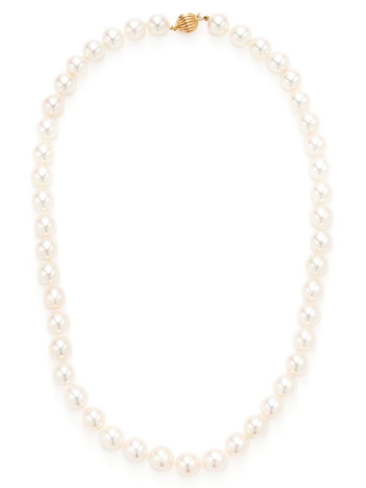 Belpearl Baroque Akoya Pearl Strand Necklace
