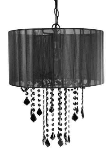 Tadpoles Sapphire Shaded Chandelier