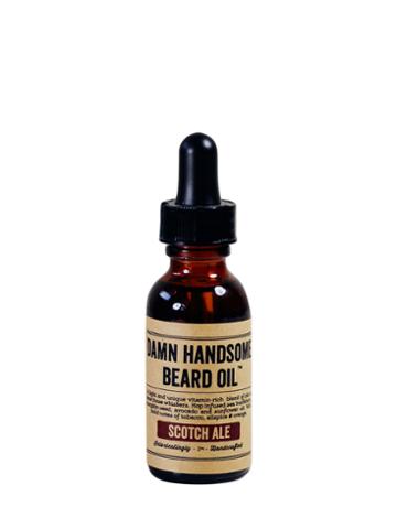 Damn Handsome Grooming Beard Oil: Scotch Ale (1 Oz)