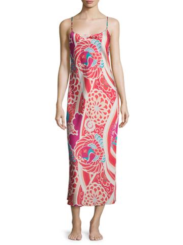 Natori Obi Crane Gown