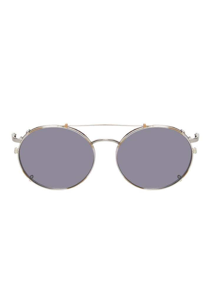 Kris Van Assche By Linda Farrow Gallery Clip On Lens Aviator Frame