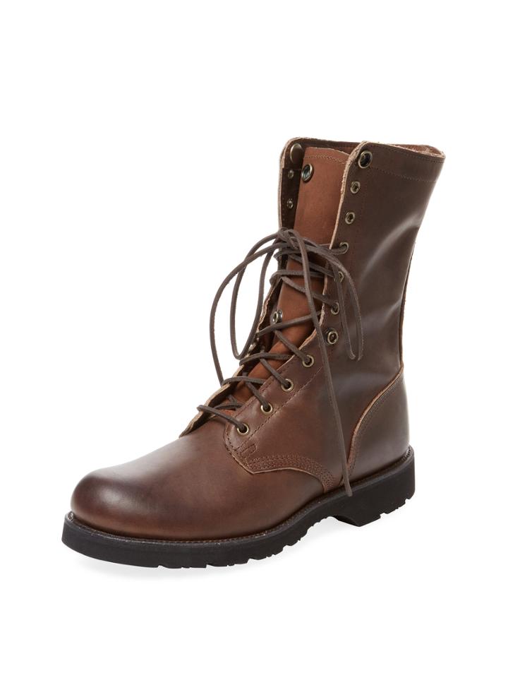 Vintage Shoe Company Dagan Leather Lace-up Boot