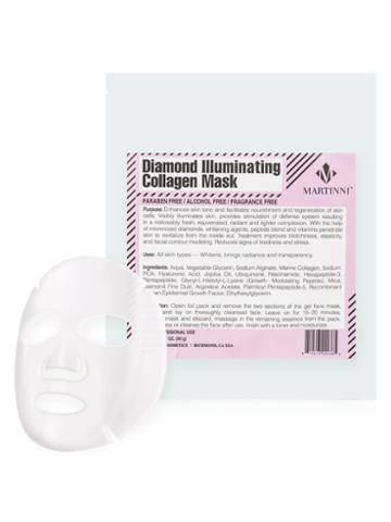 Martinni Beauty Diamond Illuminating Collagen Mask