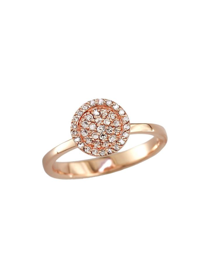 Effy Diamond & 14k Rose Gold Ring