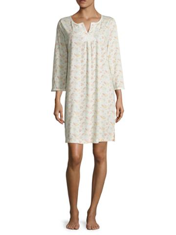 Midnight By Carole Hochman Carole Hochman Printed Dress