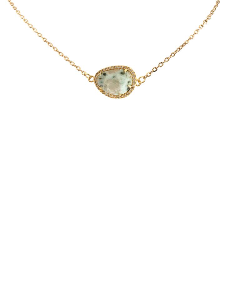 Katherine Karambelas Jewelry Annie Gold Pendant Necklace