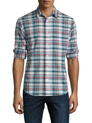 Relwen Airtex Madras Sportshirt