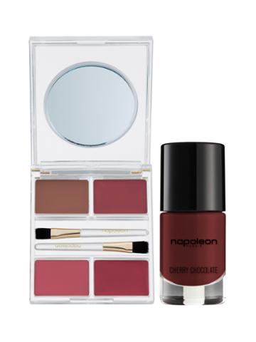 Napoleon Perdis Maroon Lip And Nail Duo
